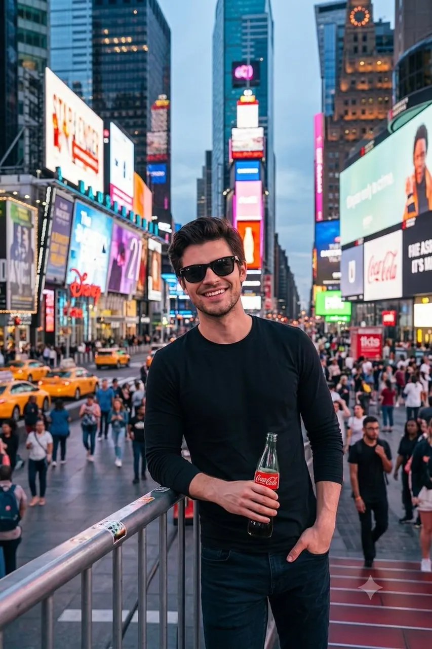Fotografia lifestyle Coca-Cola a New York e Srinagar