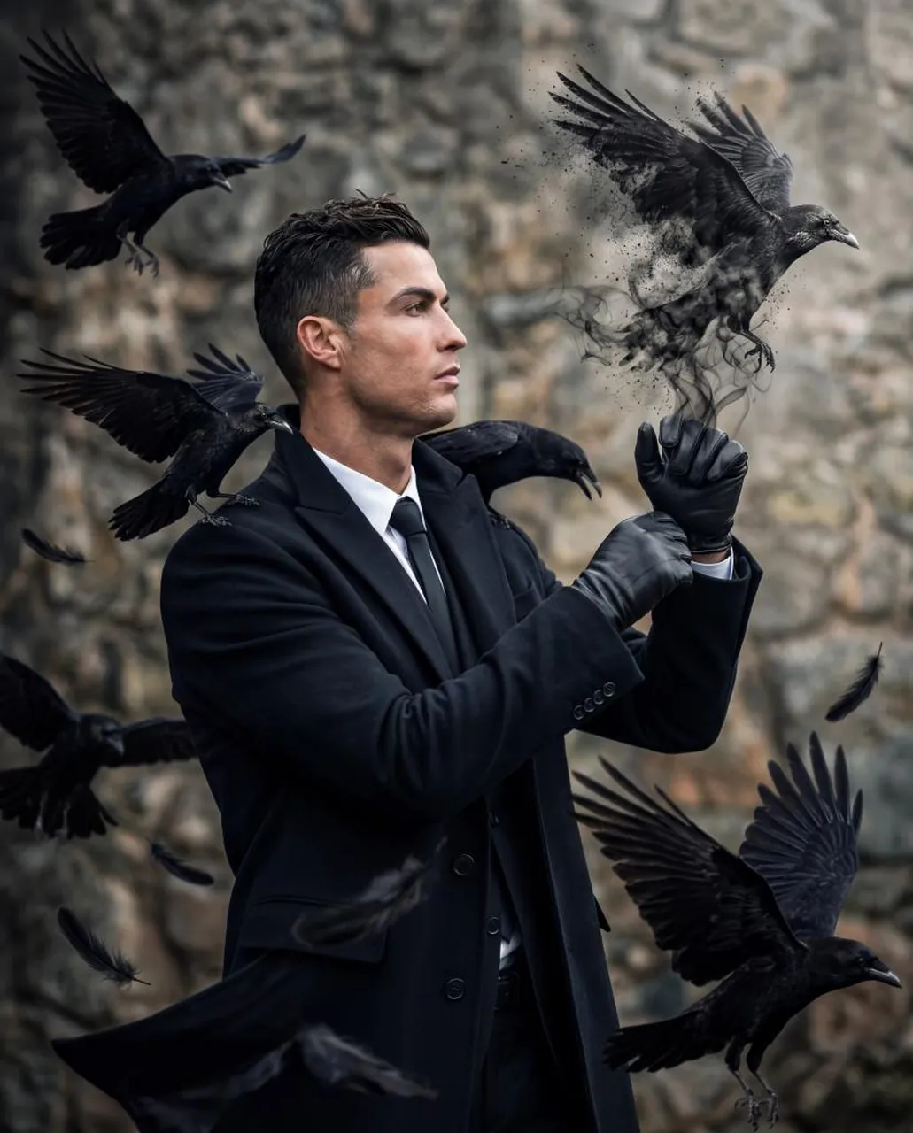 Ultra-fotorealistisches Luxus-Sportmode-Editorial mit