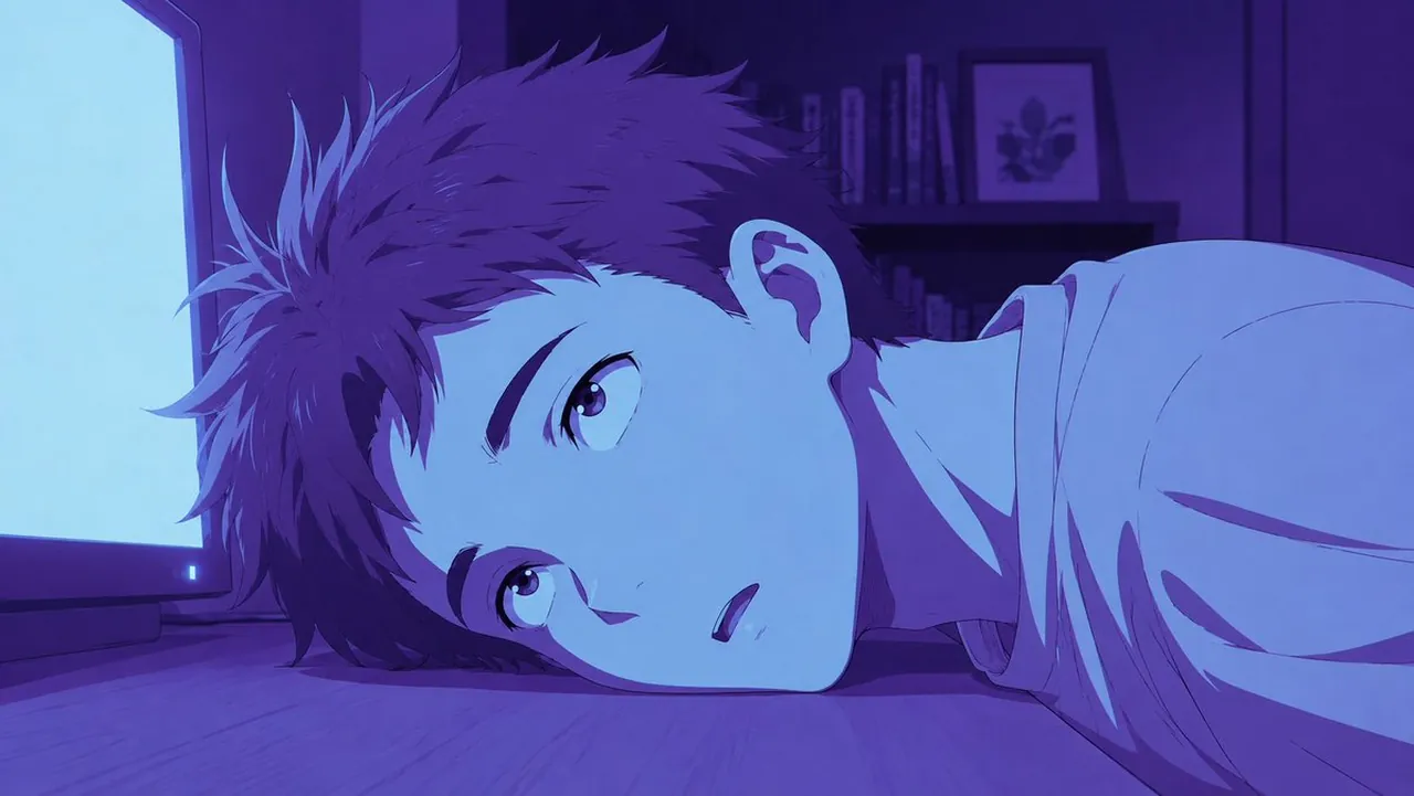 Stilisiertes Anime-Color-Grading