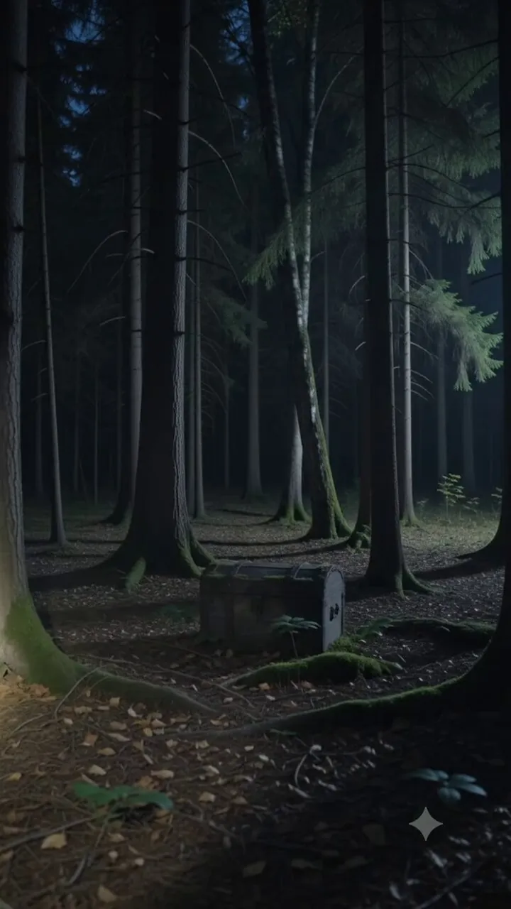 Cinematic POV Forest Discovery