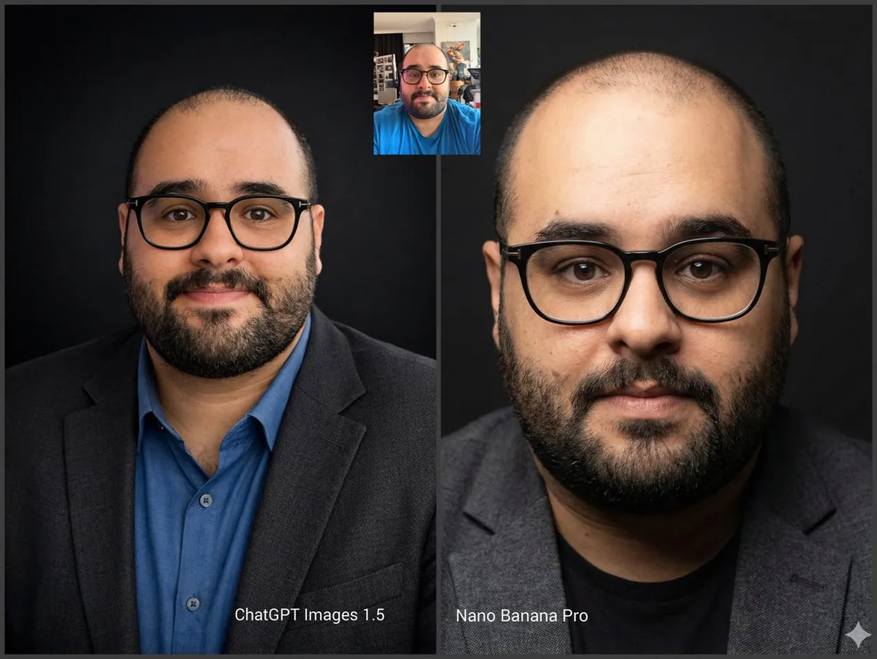 Professional Studio Profile Portrait