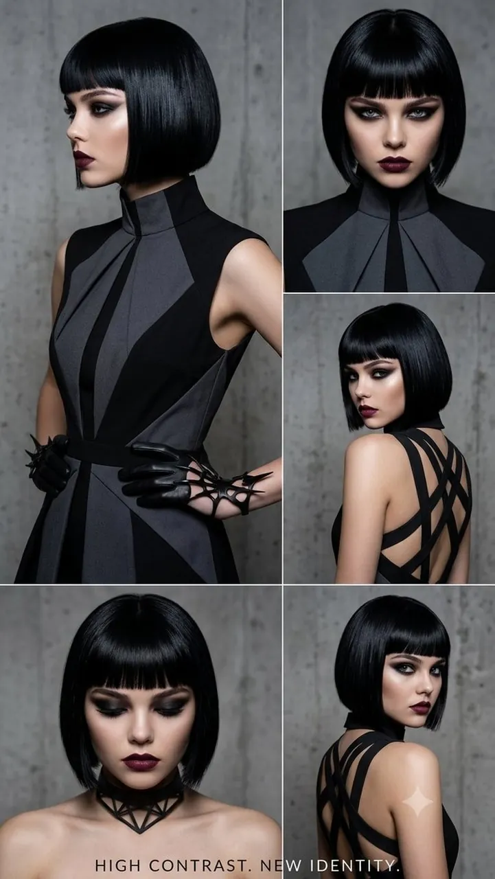 Edgy Avant-Garde Portrait