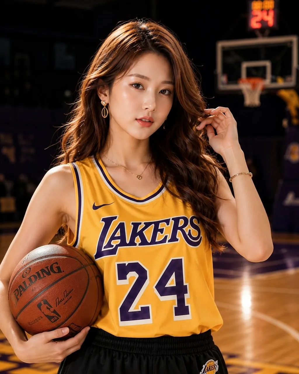 Ultra-Realistic Sports Fashion Portrait