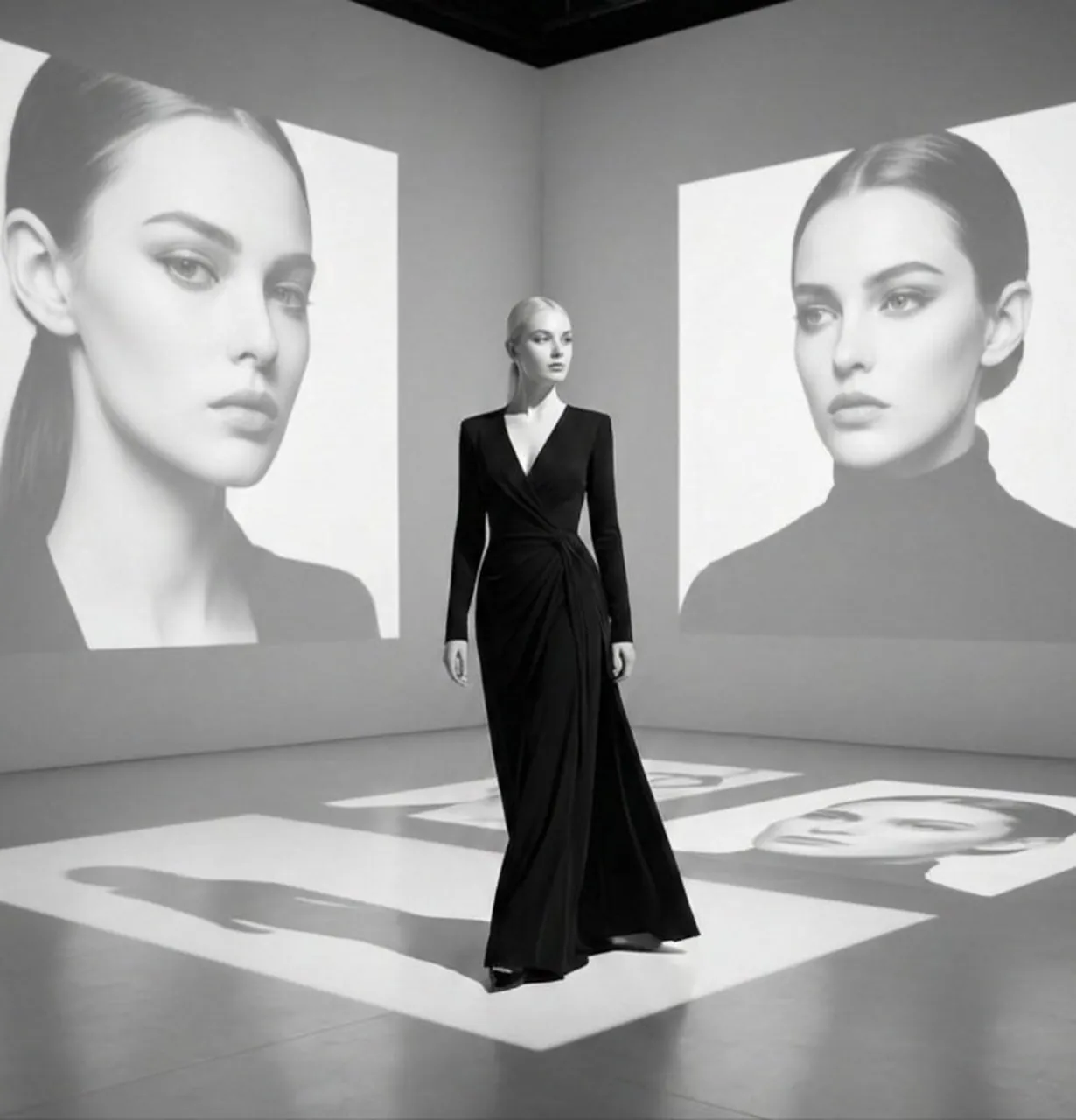 Luxury Minimalist Fashion Gallery Editorial