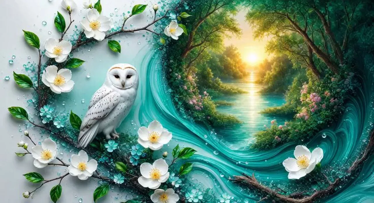 Portale verso mondi naturali vivaci