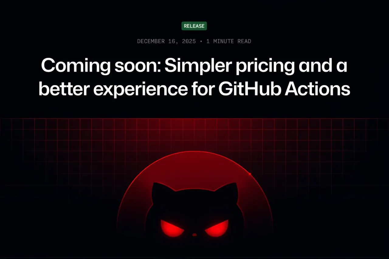 Dark Red Evil GitHub Logo Concept