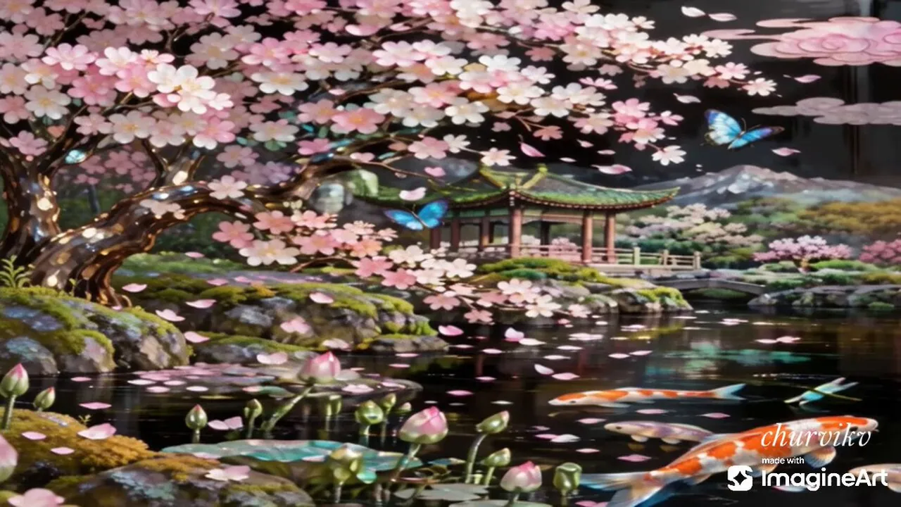 Four seasons. One living pond.