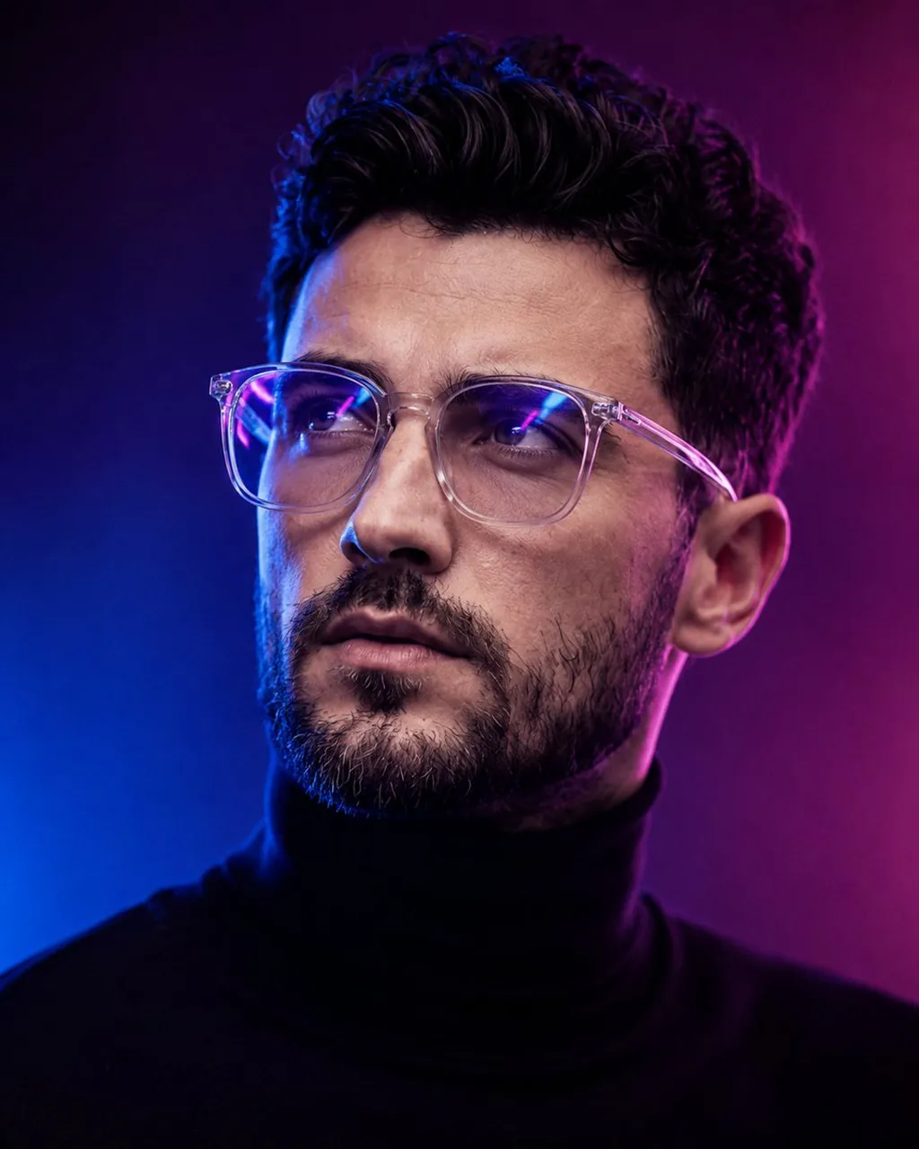 Create an ultra-realistic cinematic close-up portrait using the