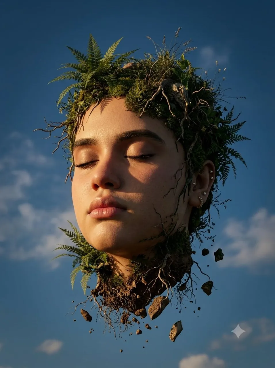 Rooted in the heavens, but growing from the earth.