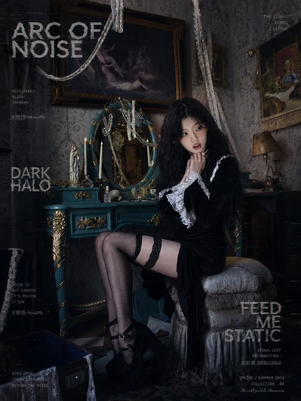 Dark Gothic Lolita Static Portrait