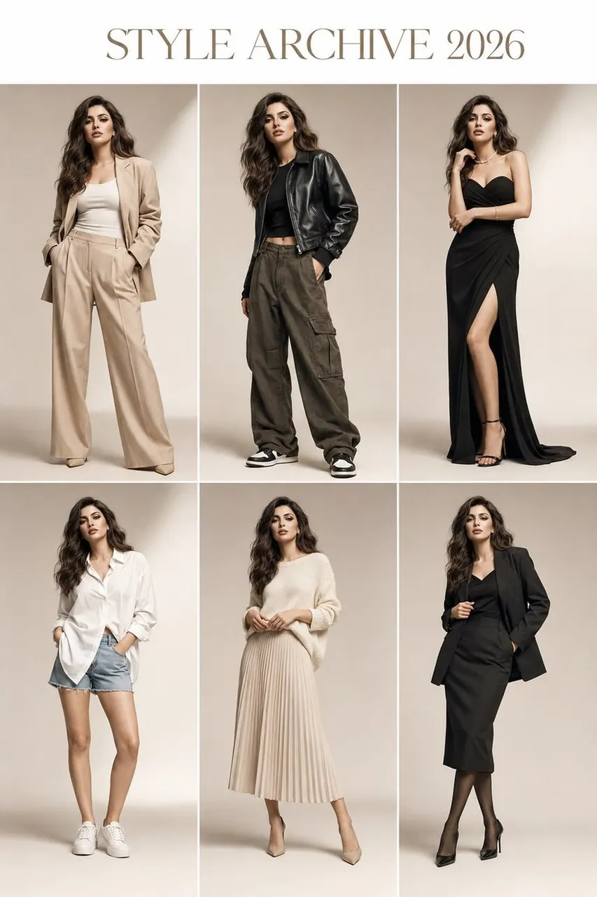 Portafolio de vestuario editorial de moda de ultralujo con