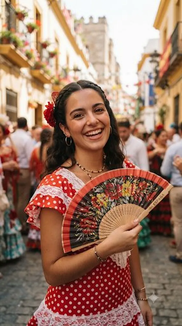 Vibrant festival celebration