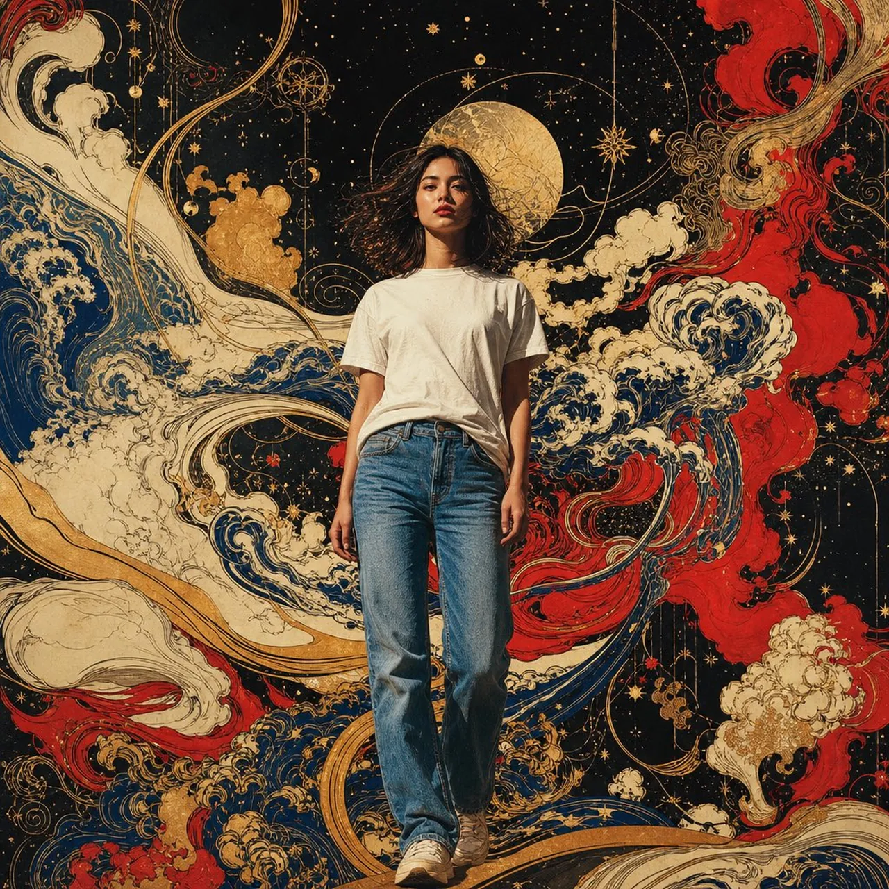 The vibrance in her style