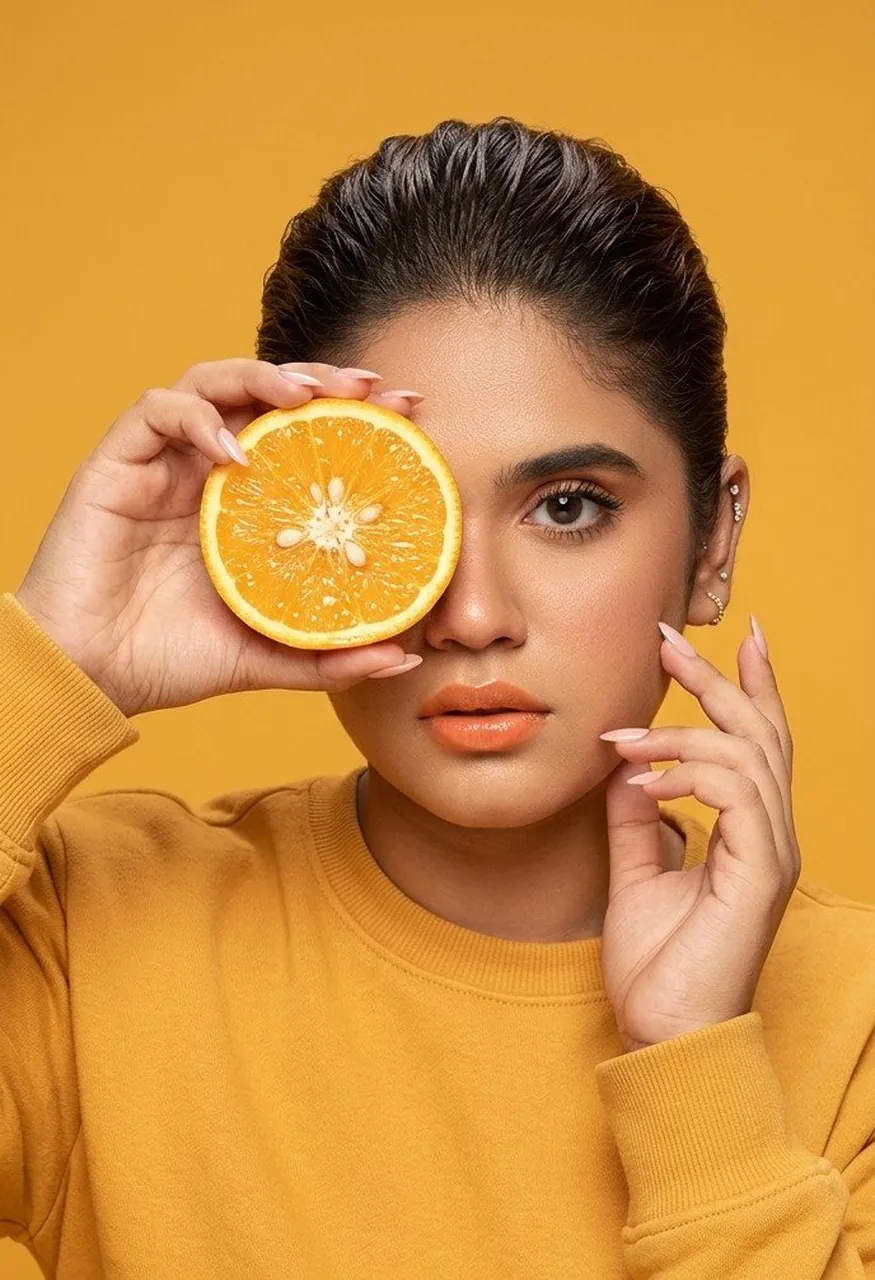 Main character energy with a citrus twist.