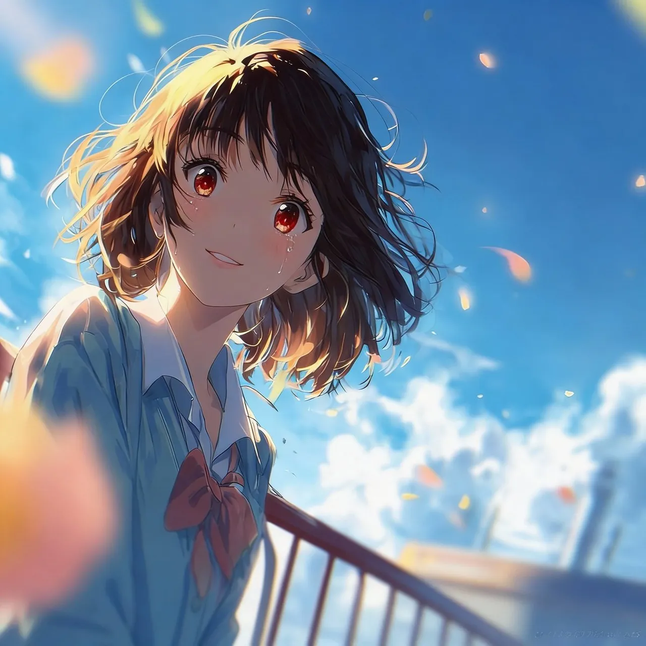 Expression Transformation: Crying While Smiling