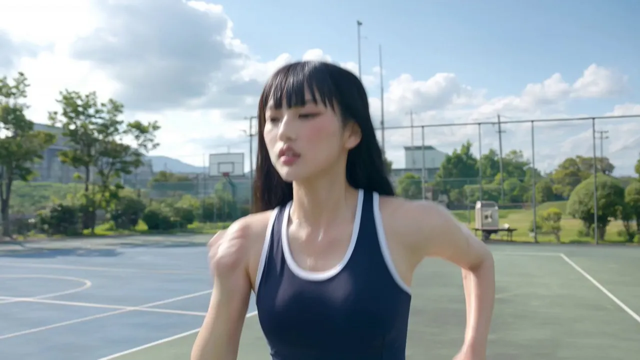 Japanisches Sommer-Tonic-Werbespot-Storyboard