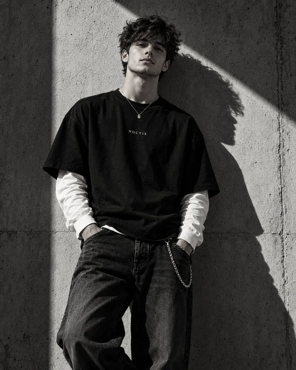 Black and White Fashion Editorial