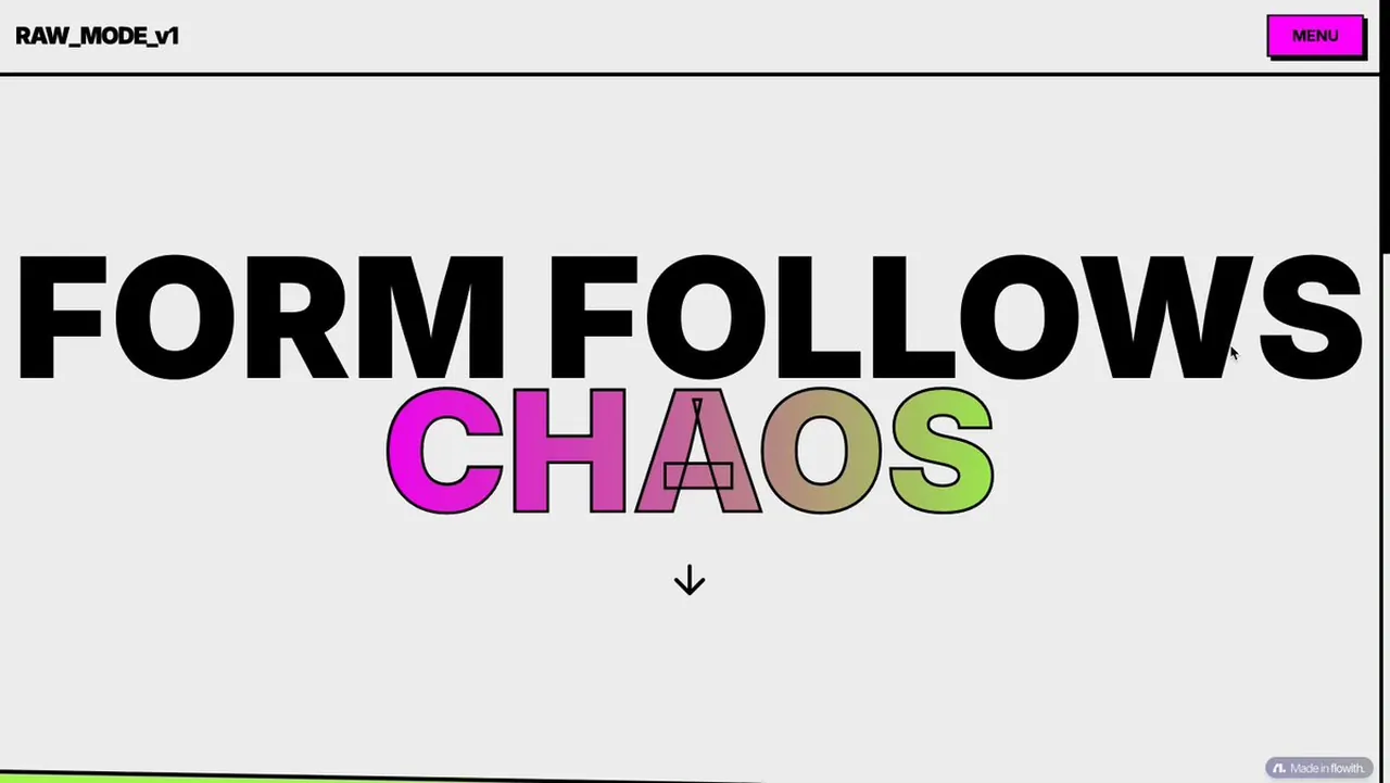 Neo-Brutalist website design prompt