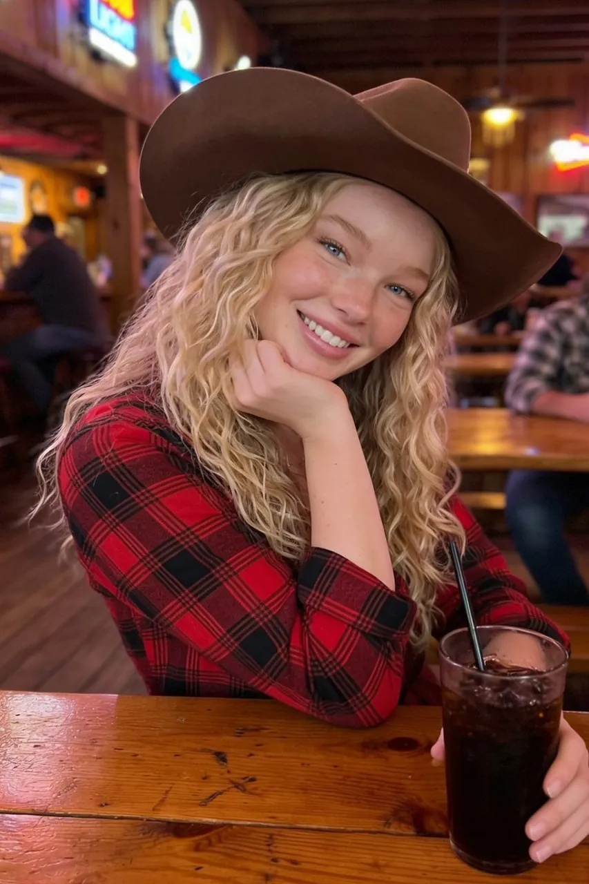 Western Country Bar Portrait