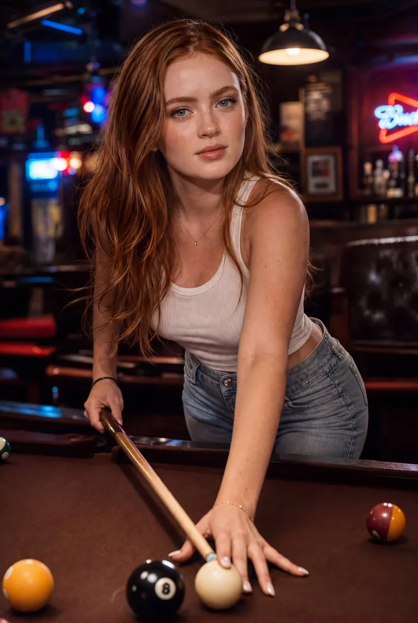 Pool Hall Lifestyle Portrait