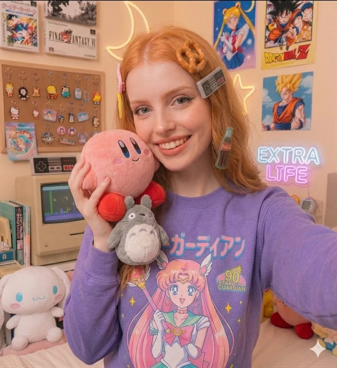 Retro Gaming Bedroom Aesthetic
