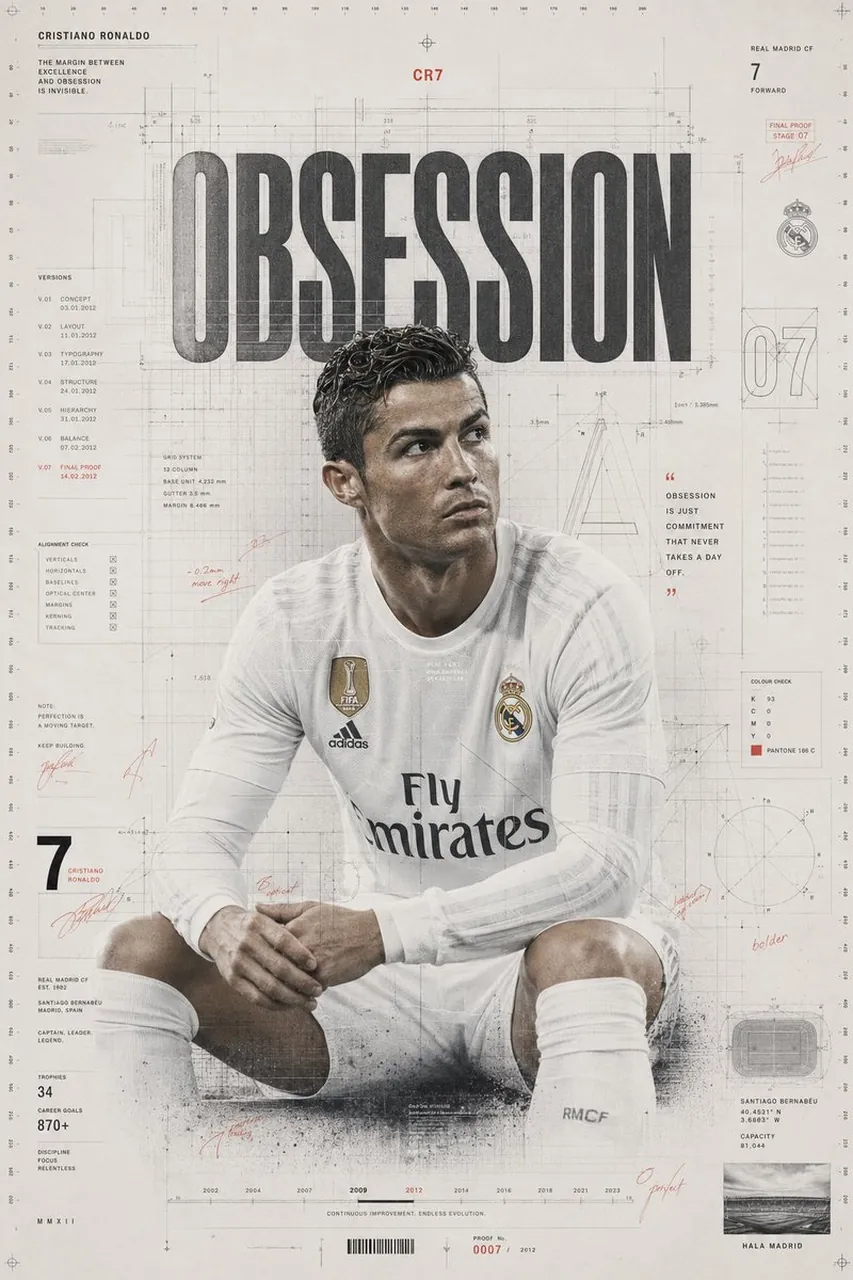 Cristiano Ronaldo Obsession Poster