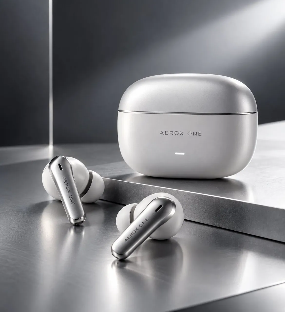 Premium Wireless Earbuds Studio Ad