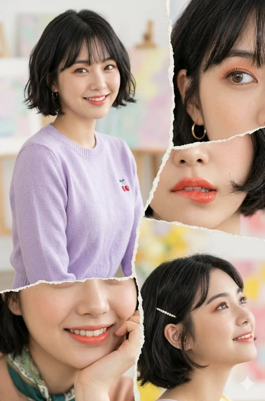 Joyful Portrait Collage