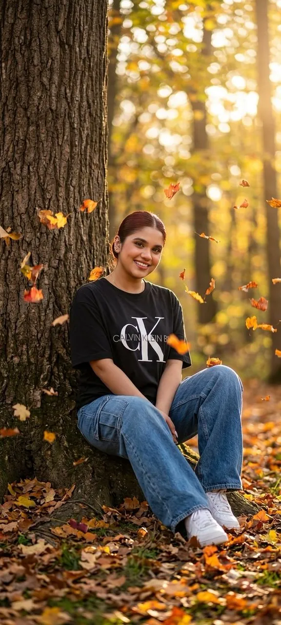 Just me and the changing colors.