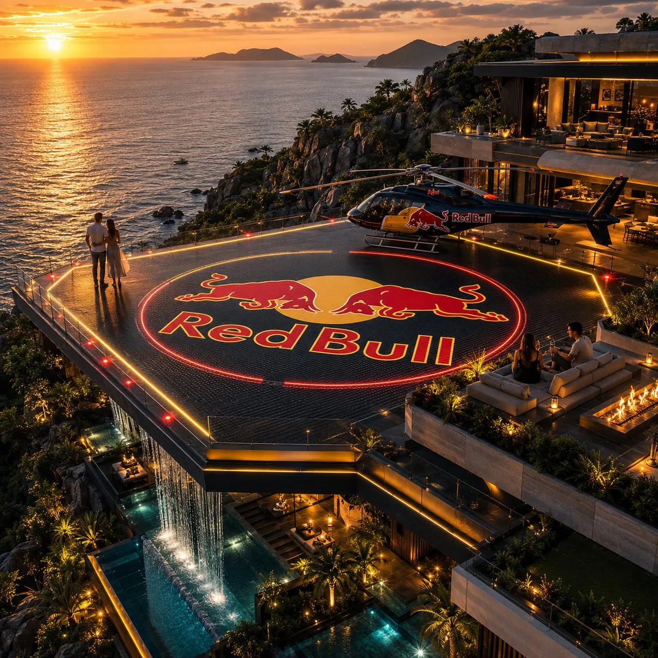 Helipad Rooftop Luxury Villa with GPT Image 2 on ChatGPT app