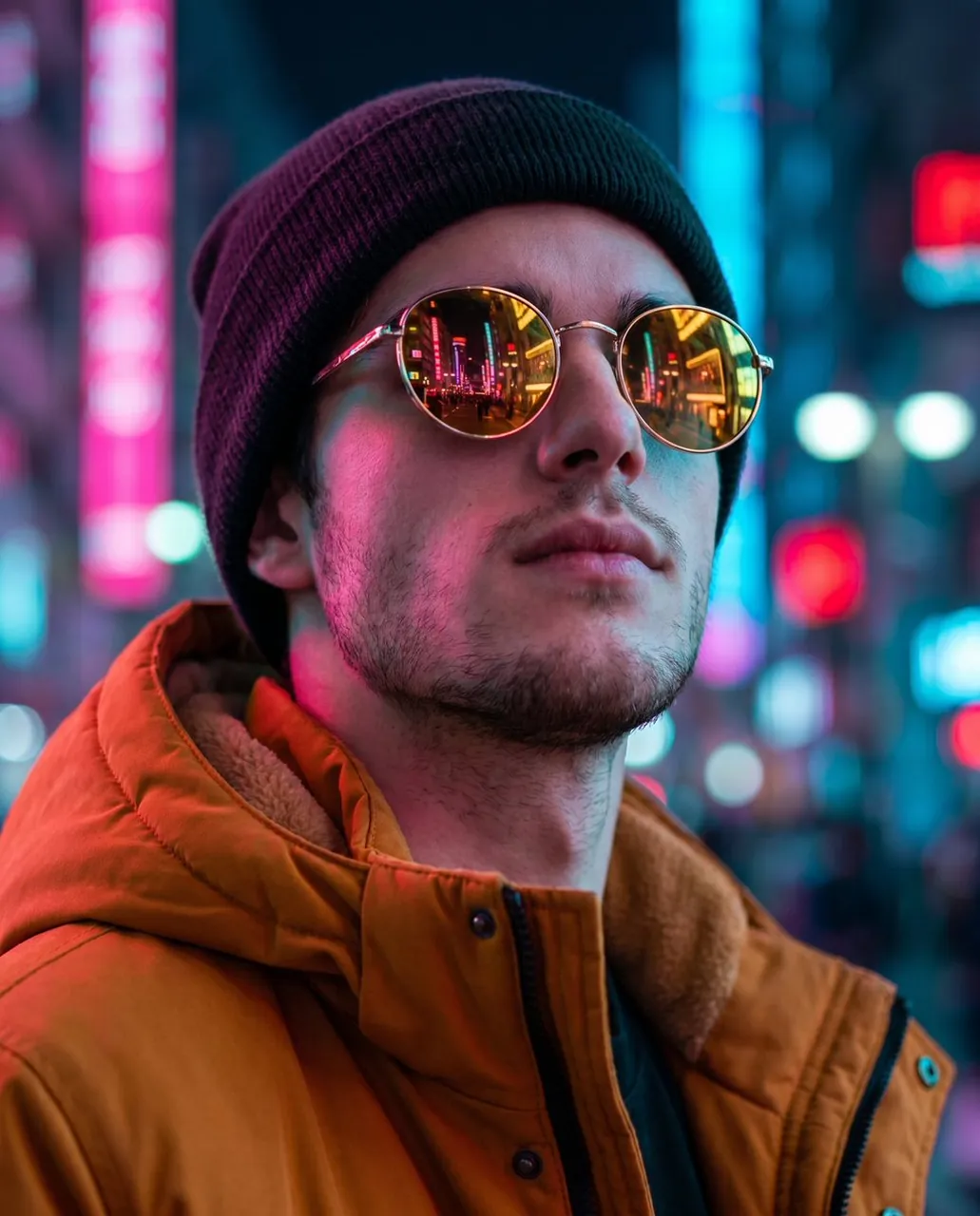 Cyberpunk Identity Portrait