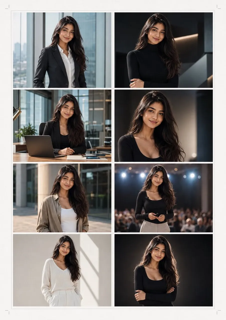 Design a premium A4 vertical portrait presentation sheet