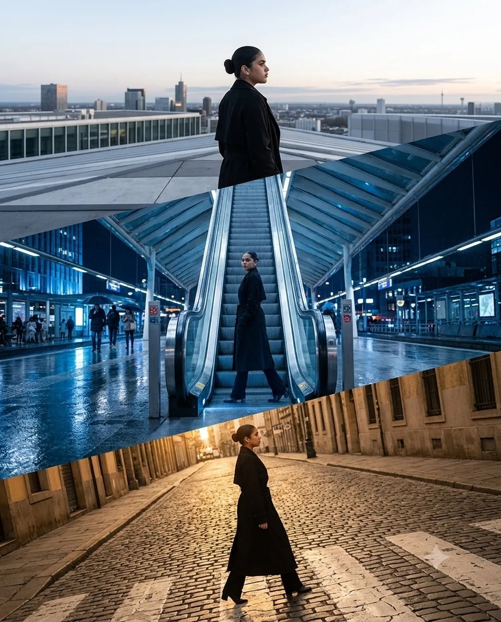 One Journey Across Three Cities