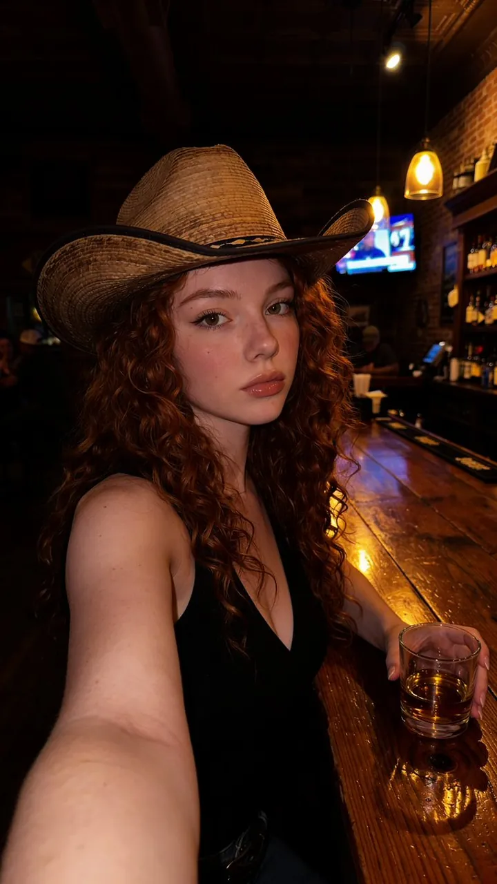 Western Saloon Portrait