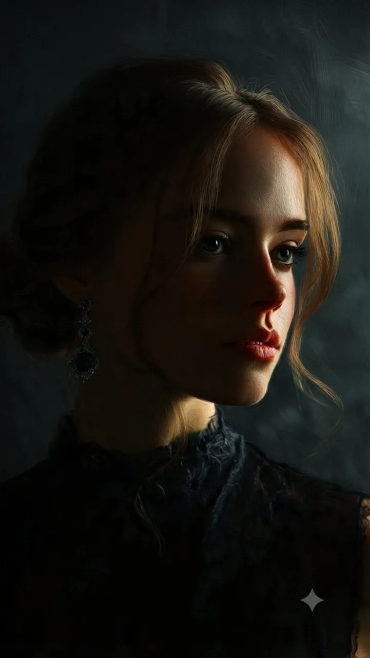 Timeless elegance in deep shadows.