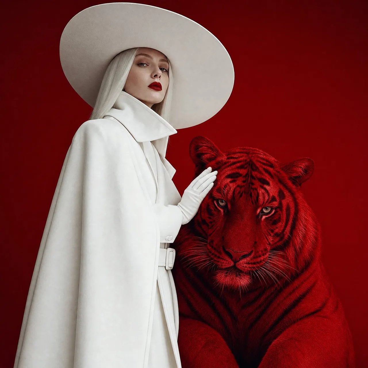Il potere veste di bianco. La paura veste di rosso.