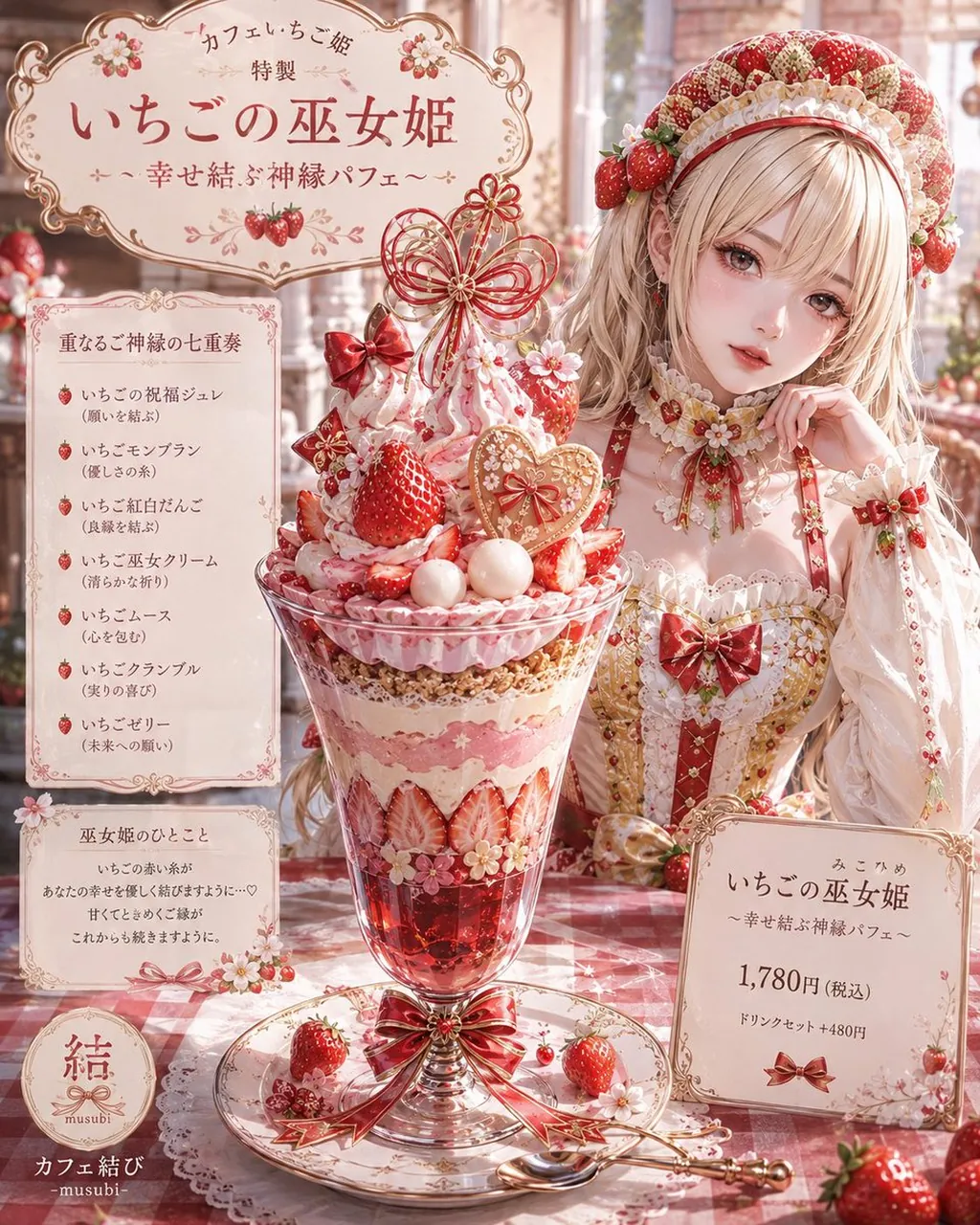 Storybook Fantasy Parfait Illustration