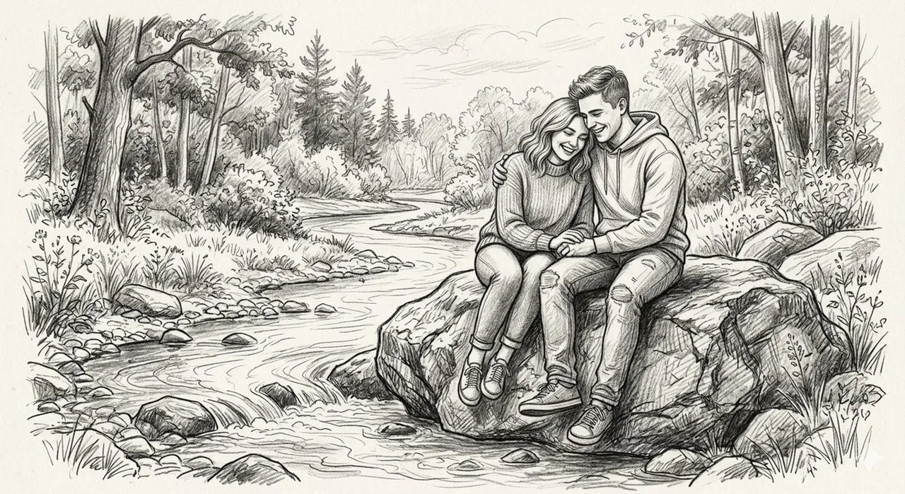 Detailed Graphite Pencil Sketch