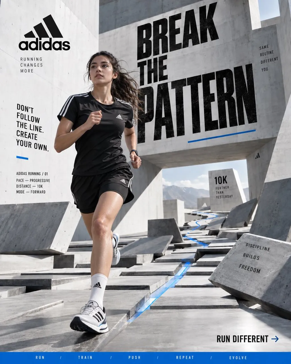 ADIDAS BREAK THE PATTERN