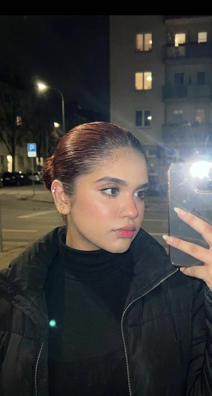 Casual 2 a.m. Flash Selfie