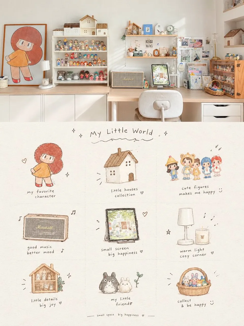 Create a vertical cozy home scrapbook poster inspired by the