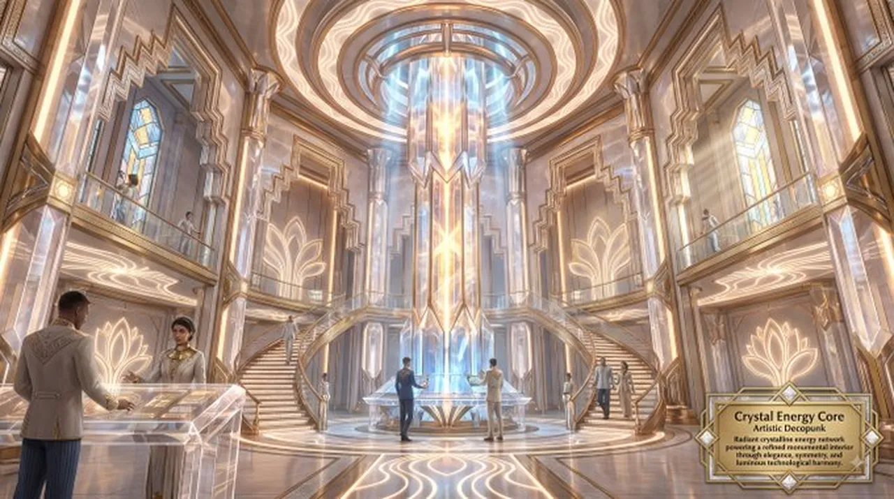 Decopunk Crystal Chamber
