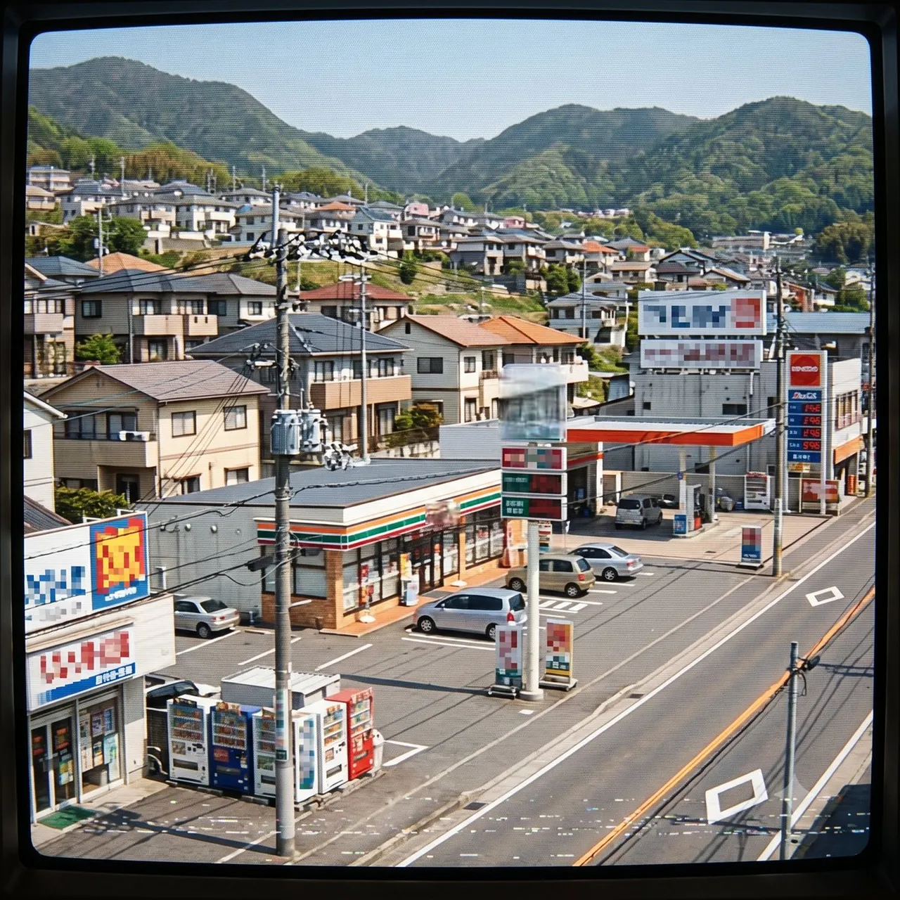 2000s Nostalgic Japanese Suburb