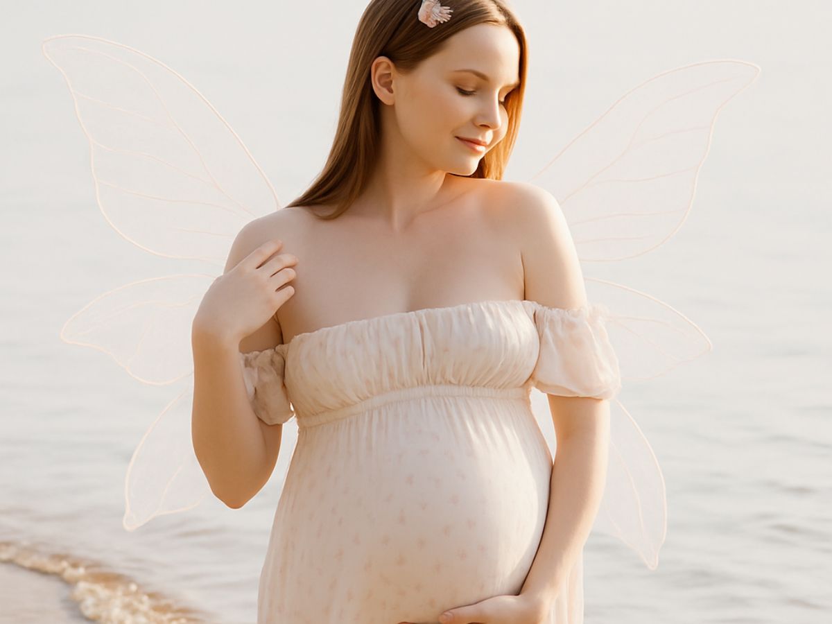 Realistic AI Pregnancy Simulation