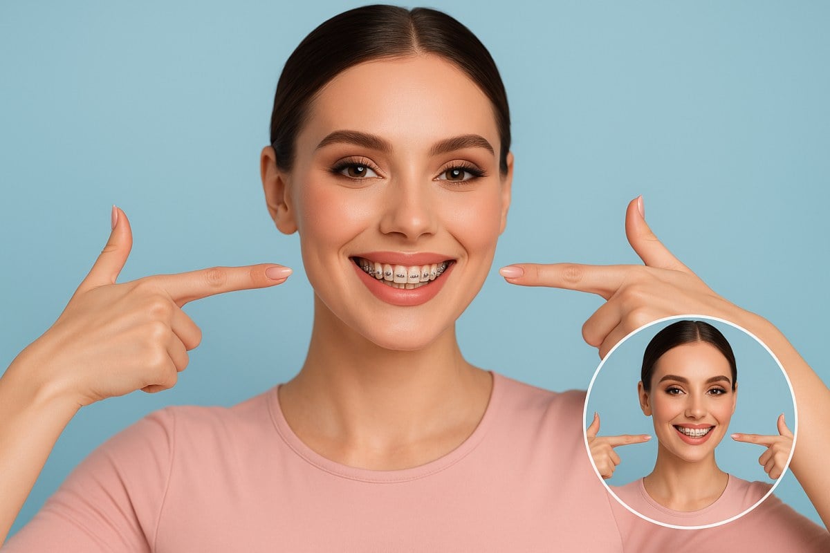 Fun Braces Filter for Social Media