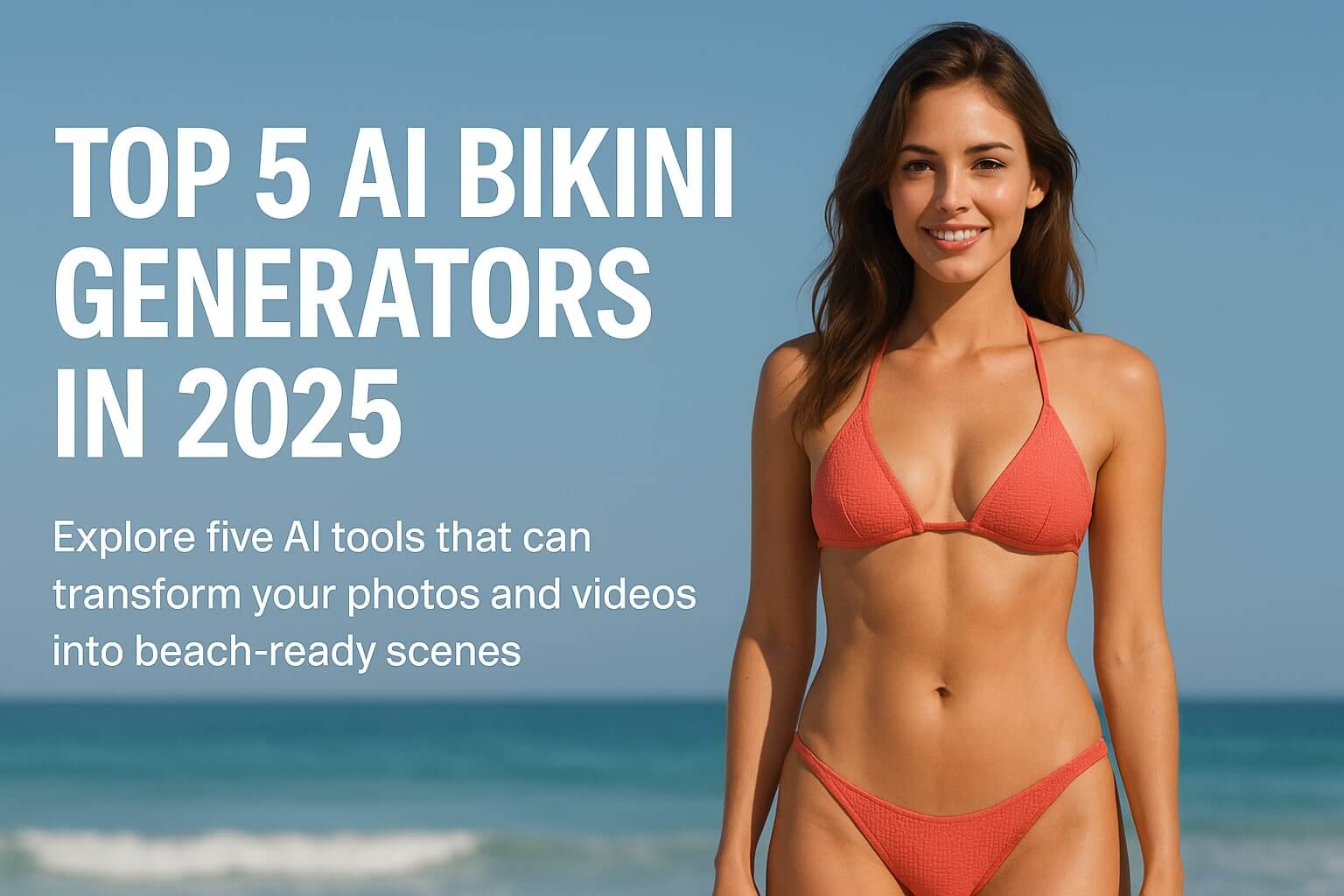 Cover Image for 2025年おすすめのAIビキニジェネレーターTop5  