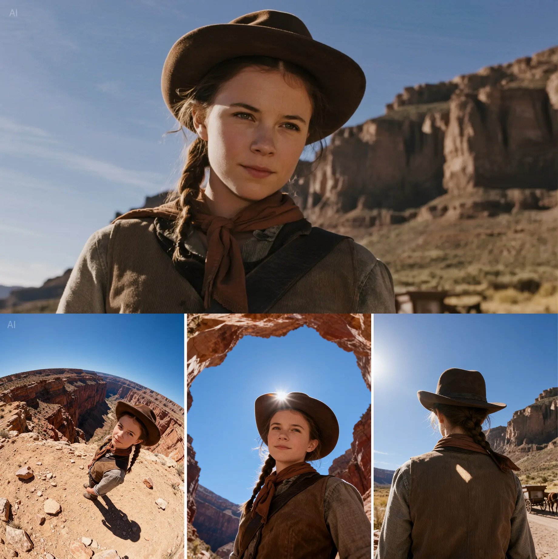 Ejemplo de consistencia de personajes