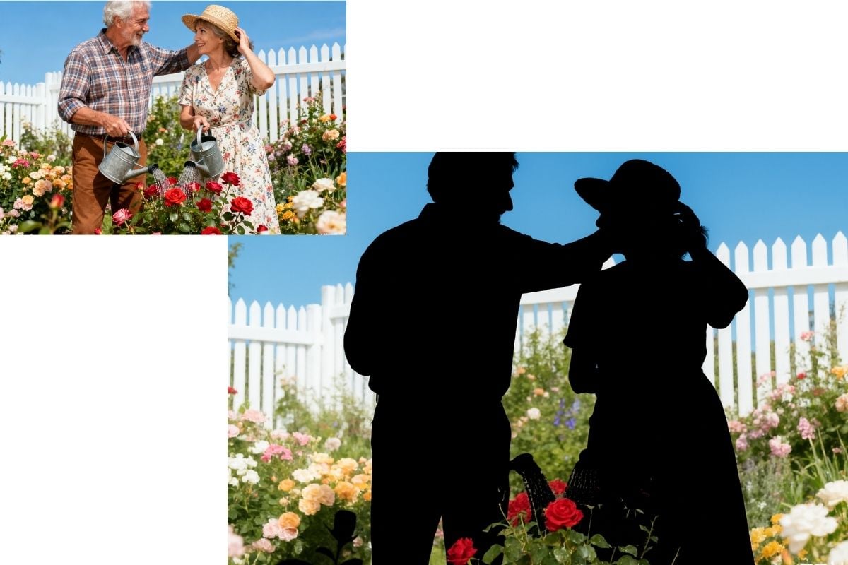 Silueta creativa a partir de foto