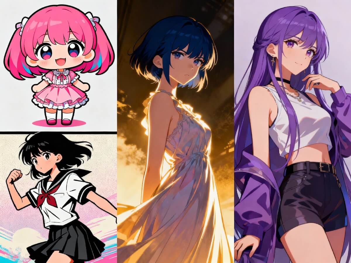 Instant Anime Character Generation - GoEnhance AI