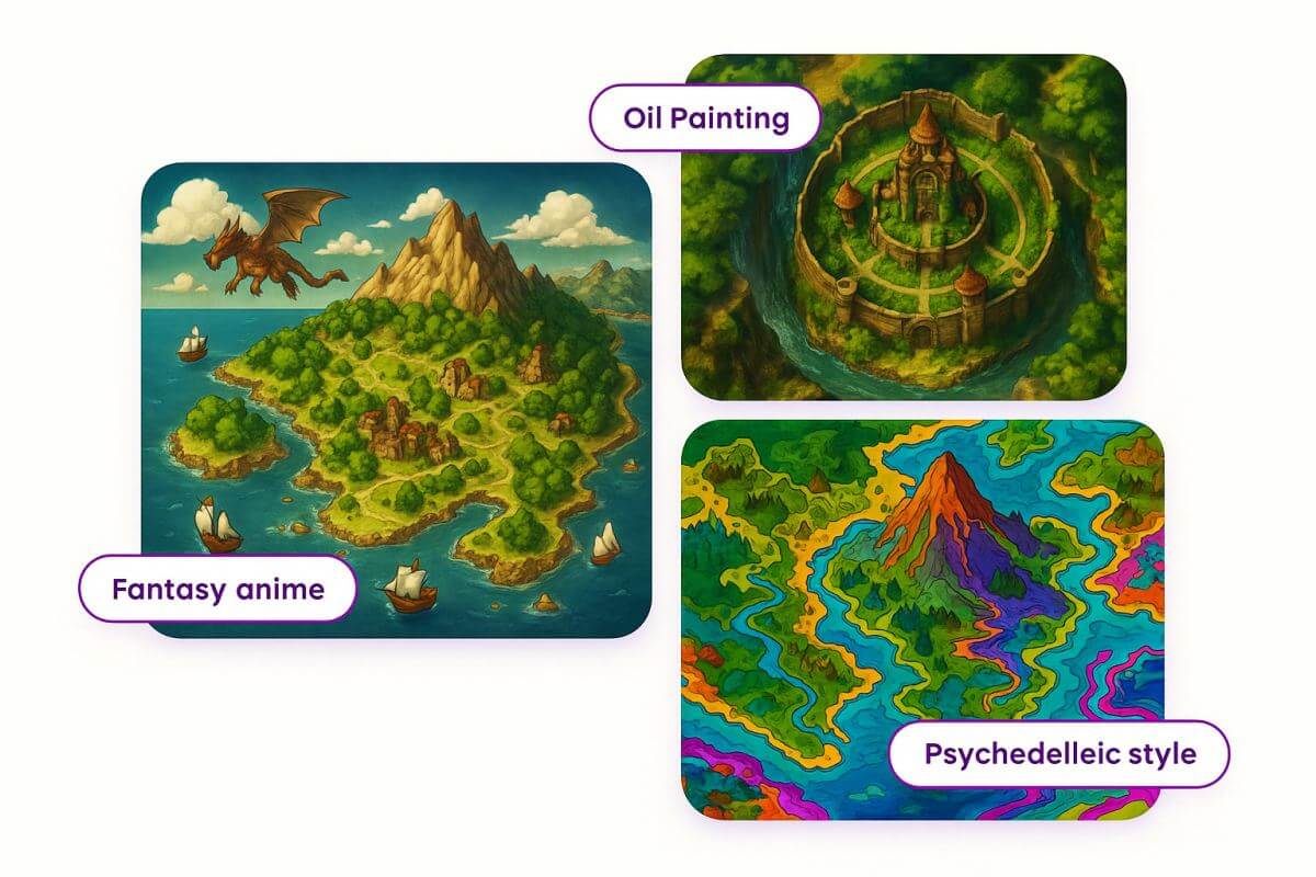 AI DnD Map Generator Crafting Worlds